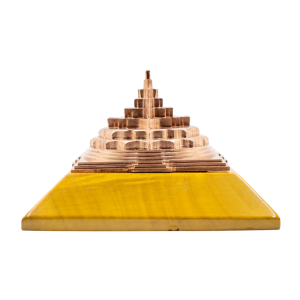 3-Inch Meru Shri Yantra in 99.9% Pure Copper