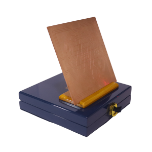 6-Inch Bhuprasth Shri Yantra in 99.9% Pure Copper (Engraved)